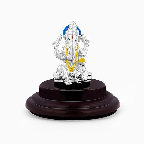 Silver Balaganapati Idol
