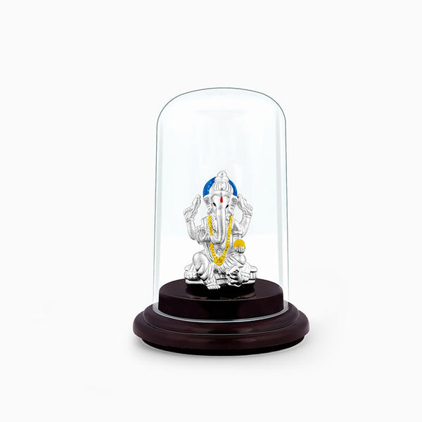 Silver Balaganapati Idol