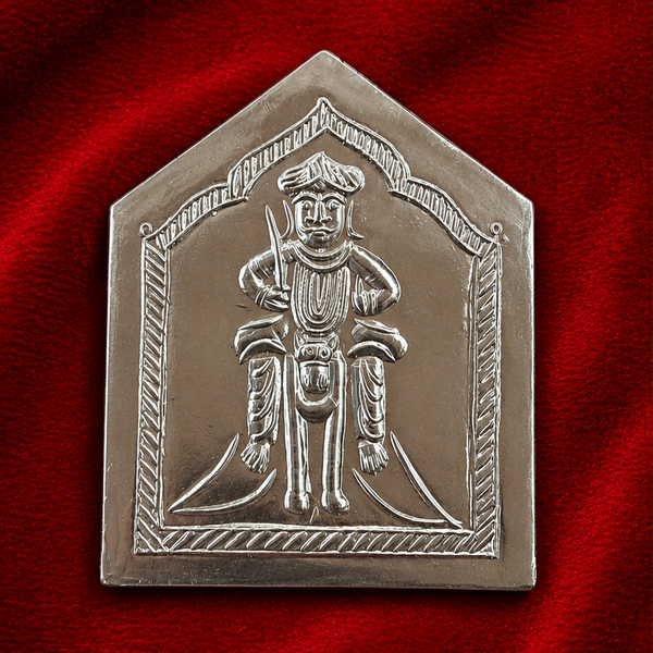 Silver Dev silver back 30 grm jyotiba