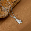 Silver Anjaneya Pendant With Box Chain For Him
