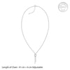 Silver Afterglow Necklace