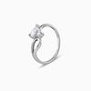 Silver Lean On Ring