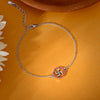 Silver Vintage Swastik Bracelet Rakhi
